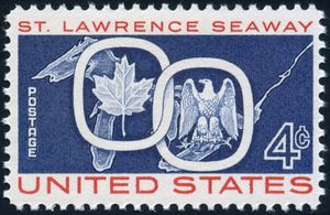 Opening of St Lawrence Seaway