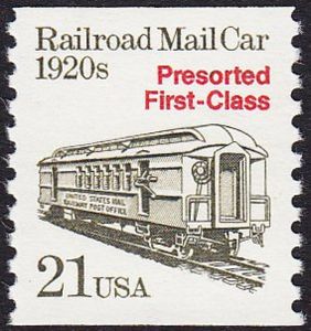 Railroad Mail Car 1920s