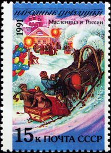 Maslenitsa (Crêpe Week), Russia