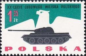 Eagle and Tank (T-55)