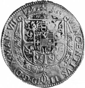 1 Tallero (Vincenzo II. No date)