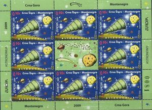 Boy Looking Through Telescope