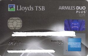 Lloyds TSB - Airmiles Duo-Amex