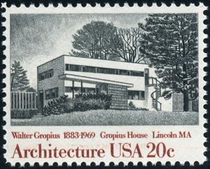 Gropius House, Lincoln Mass., by Walter Gropius