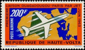 Ouagadougou-Paris air connection