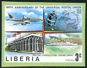 Aircraft, Communications Satellite, Postal Administration