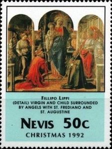 Painting by Filippo Lippi