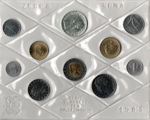 Various Lire (Mint Set 1983)