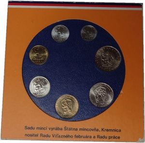 Various Korun (Mint set 1990)