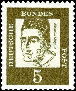 Albertus Magnus, (around 1193-1280), bishop and scholar
