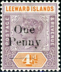 Queen Victoria (1819-1901) - Surcharged