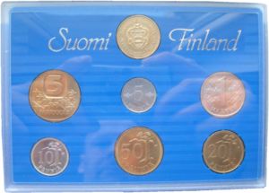 Various Markkaa (Mint set 1989 - Finnish version)