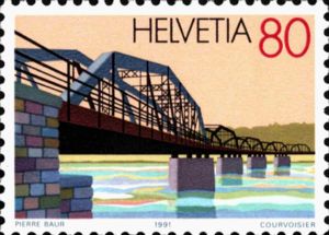 Railway Bridge between Koblenz & Felsenau (1891/92)