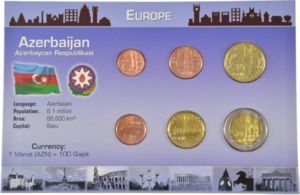 Various Qəpik (Mint set 2012)