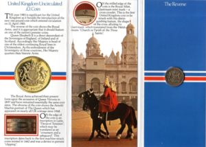 1 Pound (Royal Arms of the United Kingdom)