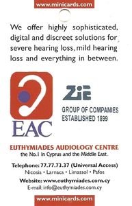 Euthymiades Audiology Centre - Digital Hearing Aids
