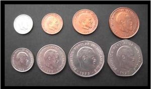 Various Meticais (Specimen set 1975)