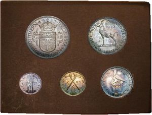 Various Shillings (Proof set 1932)