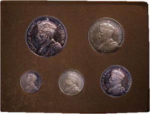 Various Shillings (Proof set 1932)