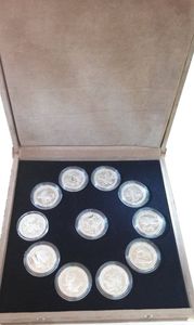 Various Shillings (Proof set 1998 - Wildlife)