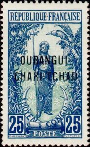 Bakalois Woman overprint