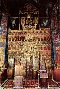 Inside Hurezi Monastery