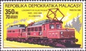 Electric locomotive 1020-DES OBB