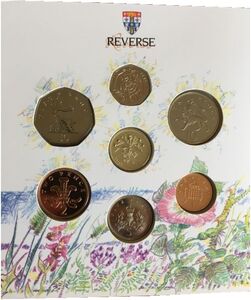 Various Pounds (Mint set 1989)