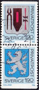 Arms of Harjedalen & Halland Provinces