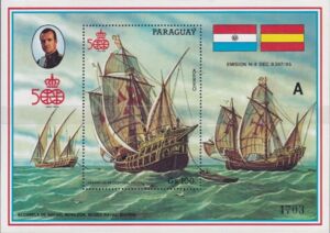 Caravels of Christopher Columbus