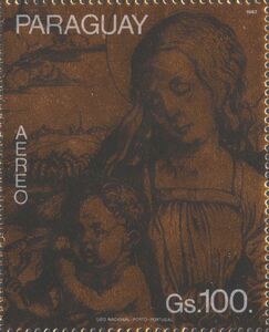 Madonna and Child, woodcut by Albrecht Durer