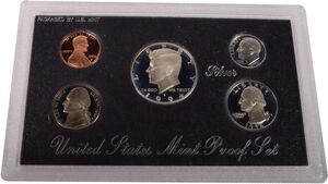 Various Dollars (Proof set 1994 - Silver edition)