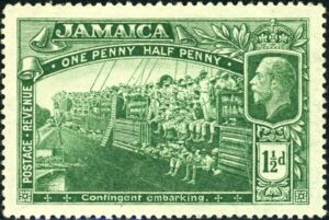 World War I Contingent Embarking