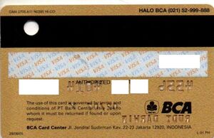 BCA Visa Gold