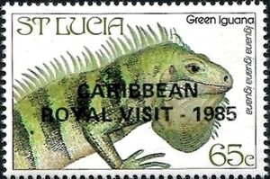 Royal Visit, overprint 1985