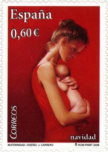 Maternity 'Maternidad', by J. Carrero.