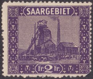 Colliery Shafthead / French currency