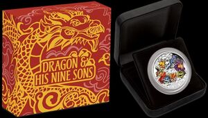 5 Dollars (Dragon & his nine sons)