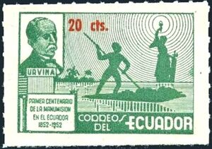 Pres. Urvina, Slave and 'Liberty'