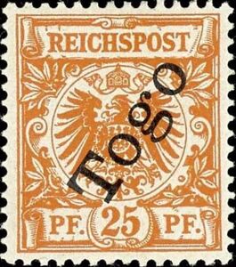 overprint on Reichpost