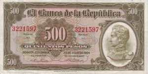 500 Pesos Oro
