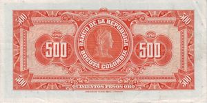 500 Pesos Oro
