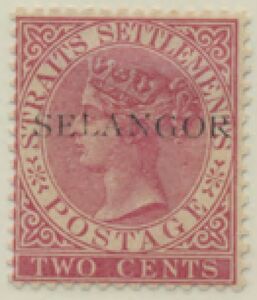Straits Settlements overprinted SELANGOR