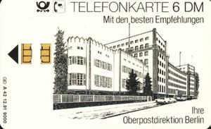 Oberpostdirektion Berlin (1st edition)