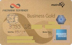 American Express Business Gold-MIZRAHI TEFAHOT-matrix