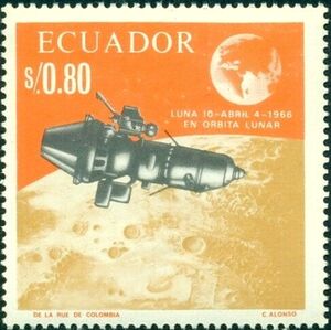 World Success in Space Cooperation - Luna10