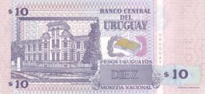 10 Pesos Uruguayos