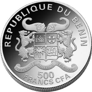 500 CFA Francs (Aquarius ♒)