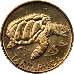 1 Escudo (Loggerhead Sea Turtle, Caretta caretta)