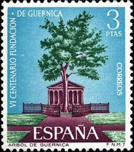 Tree of Guernica with Temple